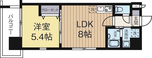 博多駅 徒歩13分 2階の物件間取画像